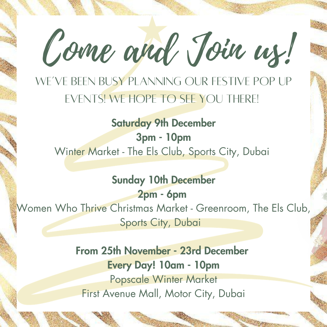 Our Festive Pop Up Locations - Come join us!