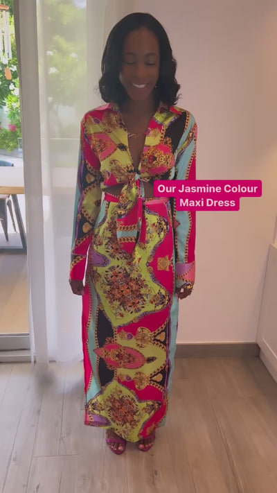 Women's Printed Maxi Dress